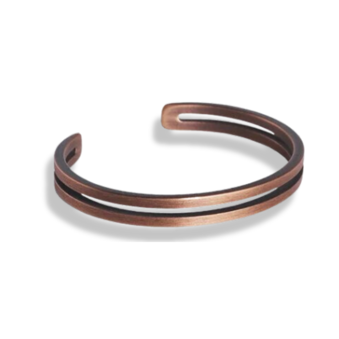 Pure Copper Cuff Bangle - Inner Manifestation