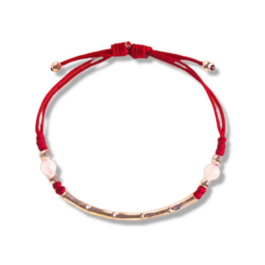 Red Rope Bamboo Bracelet - Inner Manifestation
