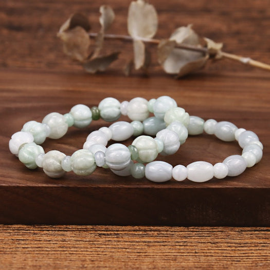 Tibetan Natural Jade Wealth Bracelet - Inner Manifestation