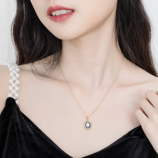 Elegant Opal Stone Good Luck Necklace - Inner Manifestation