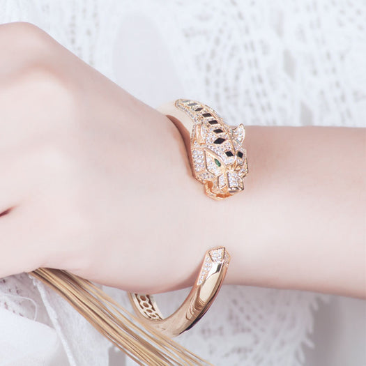 Elegant Leopard Head Bracelet - Inner Manifestation