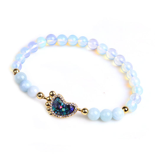 Good Luck & Prosperity Opal Bracelet - Buddha Prayers Shop
