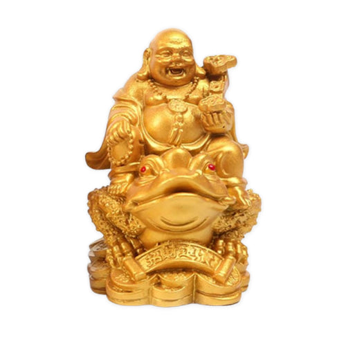 Feng Shui Laughing Buddha Money Toad Ornament