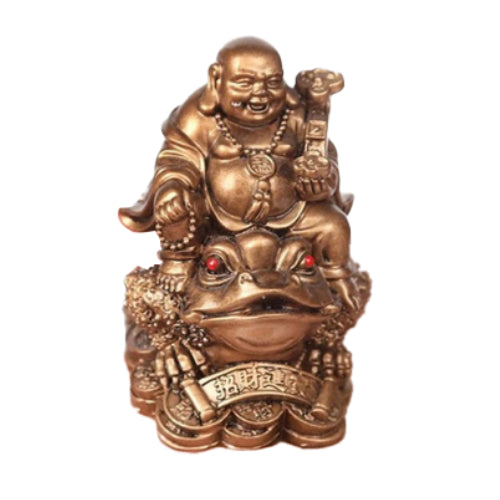 Feng Shui Laughing Buddha Money Toad Ornament