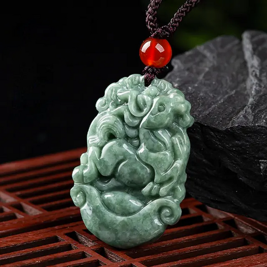 Jadeite Good Luck Necklace - Inner Manifestation