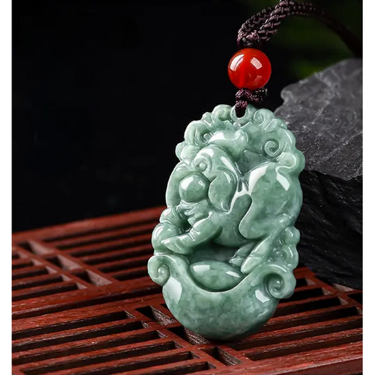 Jadeite Good Luck Necklace - Inner Manifestation